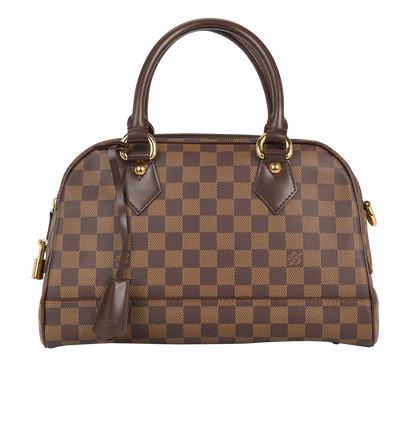 Duomo, &pound;795, Handbags, Brown, Canvas, Front view